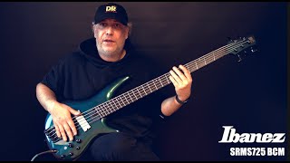 Ibanez SoundGear SRMS725 BCM 5 string bass demo [upl. by Sirron]