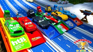 DISNEY CARS DIECAST LANZADORES TORNEO [upl. by Howe930]