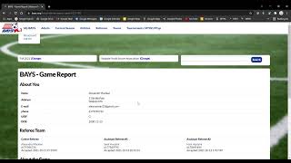 WYSA Game Reporting Tutorial [upl. by Issor866]