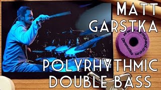 Polyrhthmic Double Bass Drum Groove  Animals as Leaders  Kascade  Matt Garstka [upl. by Michael256]