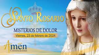 Santo Rosario en Audio l Misterios de Dolor l Amen Comunicaciones [upl. by Ecinrev474]