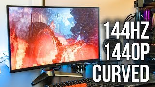 MSI Optix MAG27CQ Gaming Monitor Review [upl. by Amleht834]