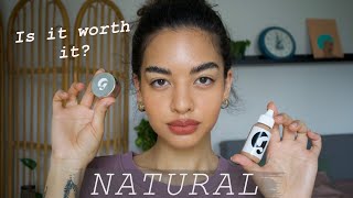 FULL FACE OF GLOSSIER MAKEUP REVIEW [upl. by Amron]