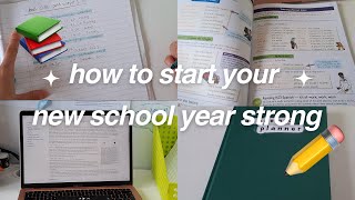 📚how to start your new school year strong  2023 new school year tips [upl. by Teews157]