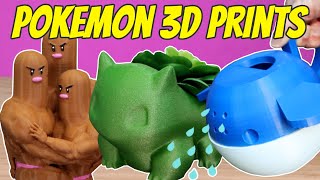 Epic Collection of Pokemon 3D Prints [upl. by Lily387]