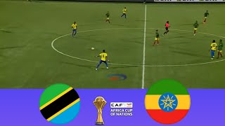 🔴 LIVE Tanzania vs Ethiopia  TotalEnergies AFCON 2025 Qualifiers  LIVE Streaming Now [upl. by Adlesirhc]