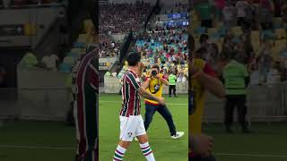 German cano fluminense gol de número 90 comemoração [upl. by Ahola256]