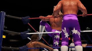 The Beverly Brothers vs The Bushwackers  WWE 2K24 Legends Wishlist [upl. by Deehan]