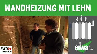 Wandheizung mit Lehmputz selbst bauen Innendämmung mit Lehm als Speichermasse für Infrarotheizung [upl. by Junno]