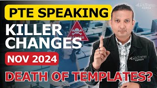 PTE Speaking Templates Dead  Major Changes Nov 2024  Edutrainex PTE [upl. by Irah310]