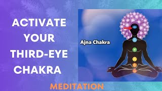 Third Eye Chakra Meditation  Guided Meditation  Nidhi Kapoor [upl. by Akahs]