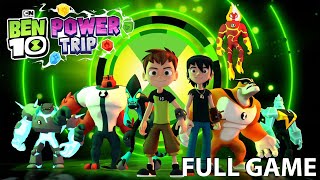 Ben 10 Power Trip First Open World Ben 10 Game  Complete Gameplay Walkthrough [upl. by Martella]