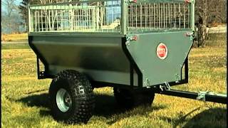 Versa Trailer Half Ton Utility Trailer for ATVs UTVs and Lawn Tractors [upl. by Billen]