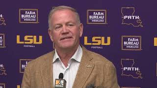 quotThis is all hands on deckquot Brian Kelly on why younger players arent getting red shirted [upl. by Ylrebmi]