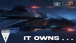 Blockade Runner F7A Hornet MKII  Playthrough Star Citizen [upl. by Volny]