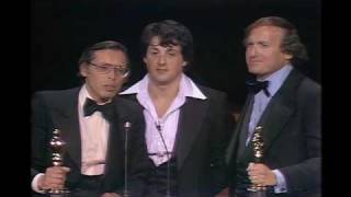 Rocky Wins Best Picture 1977 Oscars [upl. by Novahc]