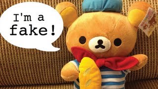 Real vs Fake Rilakkuma Plushes [upl. by Yelkreb590]