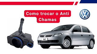 Como trocar o Anti chamas  defletor  do Gol G5  Faça você mesmo [upl. by Ihsir12]