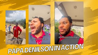 Papa Denilson in action  Denilson Igwe Comedy [upl. by Tebazile]