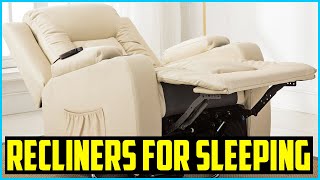 Top 5 Best Recliners for Sleeping in 2024 Reviews [upl. by Shirah445]