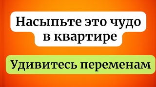 Насыпьте это чудо в квартире Удивитесь переменам [upl. by Atineg]