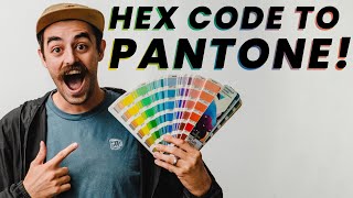 How To Turn a Hex Code Into a Pantone [upl. by Row250]