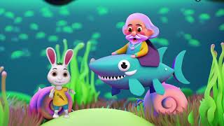 Diving into Preschool Fun with Baby Shark  Baby Sharks Rhyme Time Adventure  Bubbles and Beats [upl. by Drallim19]