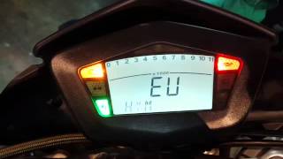 reset light service ducati hypermotard 1100 [upl. by Reinold]