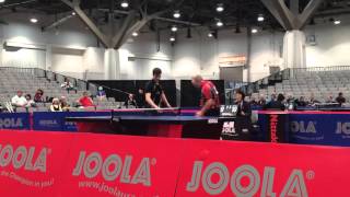 60 year old Danny Seemiller  table tennis incredible comeback in 2014 [upl. by Bultman]