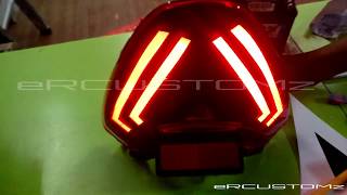 hero karizma R led tail light [upl. by Enoob]