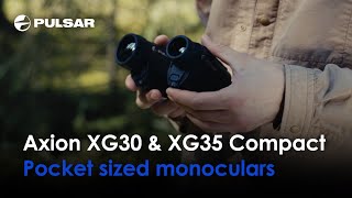 Axion XG30 amp XG35 Compact  Pocket sized monoculars [upl. by Edson351]