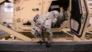 US Army MRAP Mine Resistant Ambush Protected Egress Training [upl. by Amerigo]