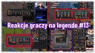 Margonem  Reakcje graczy na legende 13 Gangus Xepex Scoolin Wegeta Calculate Alle [upl. by Norrej241]