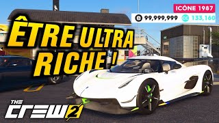 THE CREW 2  COMMENT AVOIR 99 MILLIONS  PLEIN DE LOOT EN OR [upl. by Ellerol988]