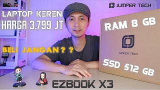 EZ book X3 – Jumper Tech Laptop Murah Tapi Bagus [upl. by Sorgalim]