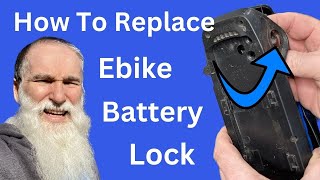 Lost Your Key How To Replace Ebike Battery Lock [upl. by Nimrak]