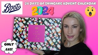 Boots Advent Calendar 2024  24 Days Of Skincare [upl. by Condon553]