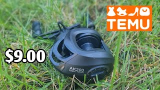 CHEAPEST Baitcaster Fishing Reel on TEMU 900 [upl. by Zerat624]