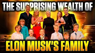 The Ridiculous Wealth of Elon Musks Family REVEALED [upl. by Wald55]