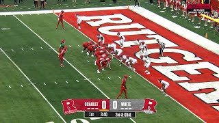 Rutgers 2024 Spring Game Highlights [upl. by Yeldua]