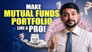 Make Mutual Funds Portfolio Like Pro🔥😎  Mutual Funds for Beginners 2024❤️  Harsh Goela [upl. by Nyloj]