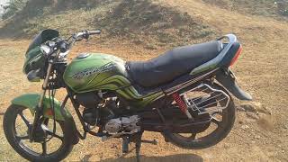 Hero Honda passion pro2010 review and sound 11 साल पुरानी बाइक का साउंड [upl. by Ailito39]