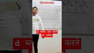 d block yaad karne ki trick education chemistry [upl. by Teirrah]