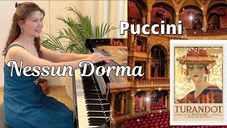 100 years of Puccini  Nessun Dorma from Turandot Piano Solo [upl. by Akiemat]