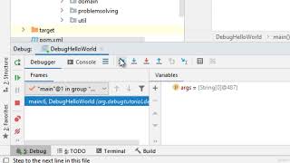 Java Debugging with Intellij Idea  Place breakpoints and run a program in debug mode [upl. by Toll]