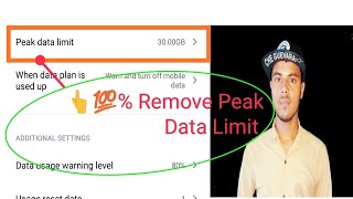 How to remove peak data limit in mi phone [upl. by Peih152]