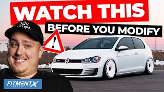 Watch This Before You Modify Your MK7 GTI [upl. by Earized]