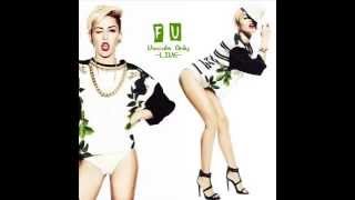 Miley Cyrus  FU Real Voice  LIVE Mic Feed  Acapella [upl. by Eelrihs120]