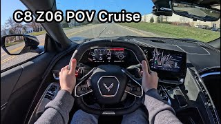 C8 Z06 POV Cruise  GoPro Hero 12 4K Testing [upl. by Tireb]