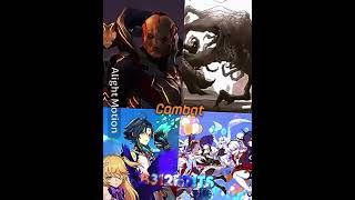 The Didact and Precursors Vs Genshin Impact and Honkai halo vsedit anime [upl. by Lodhia]